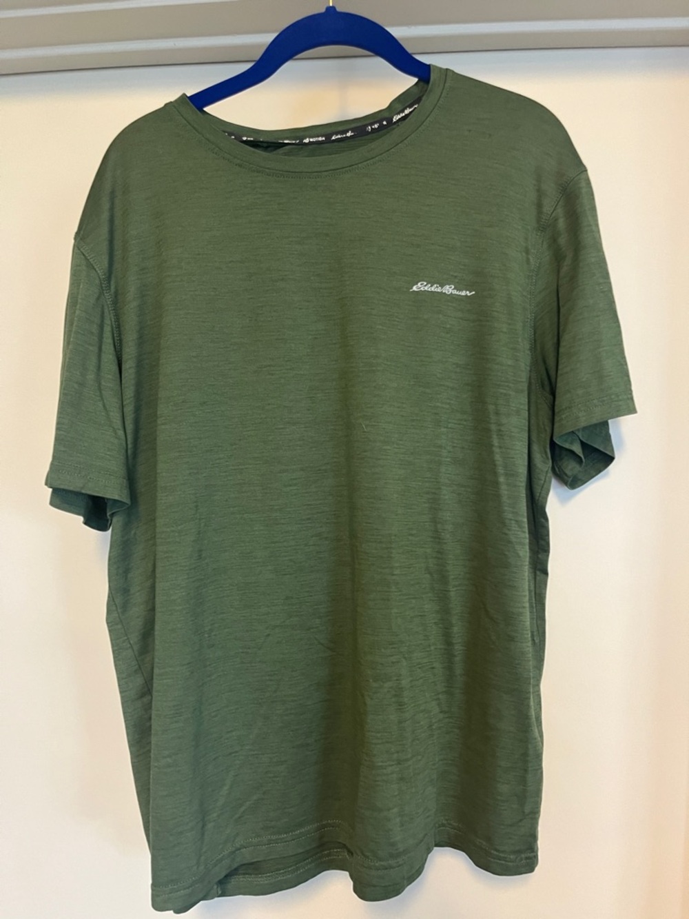 Eddie Bauer Olive Green Short Sleeve Crew Tee